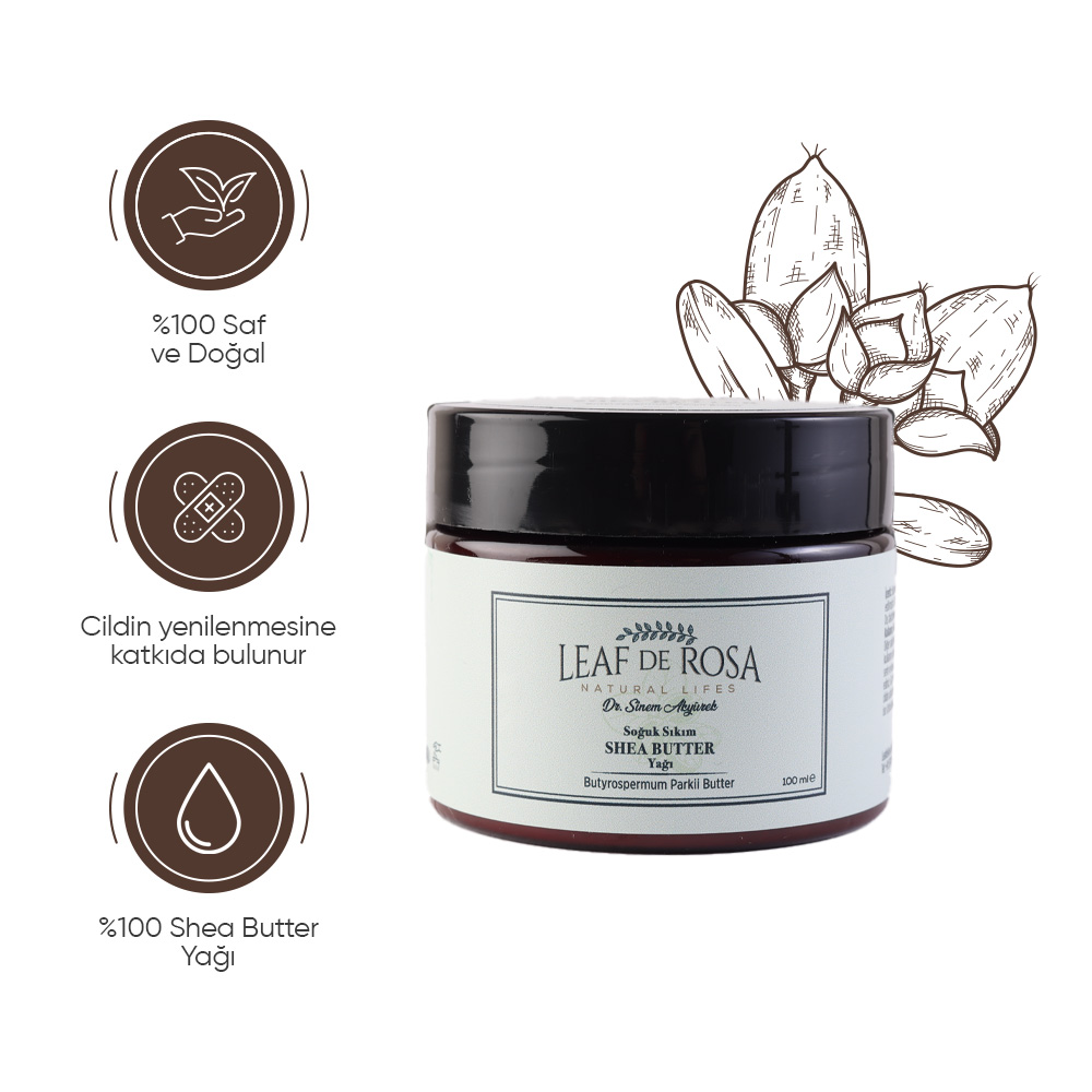 Shea Butter Yağı 100ml - Görsel 4
