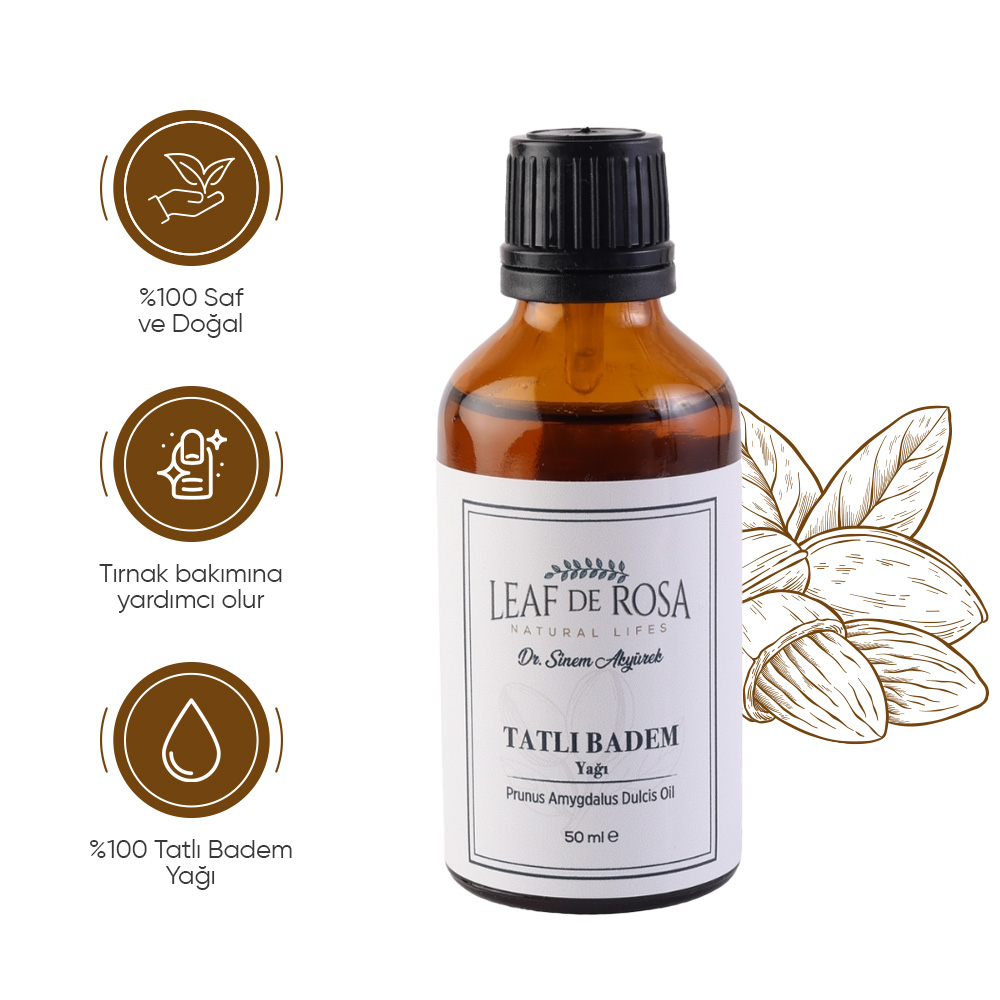 Tatlı Badem Yağı 50ml - Görsel 2