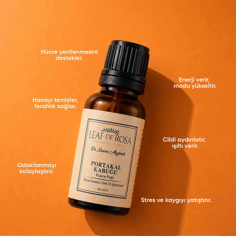 Portakal Kabuğu Uçucu Yağı 10ml - Görsel 4
